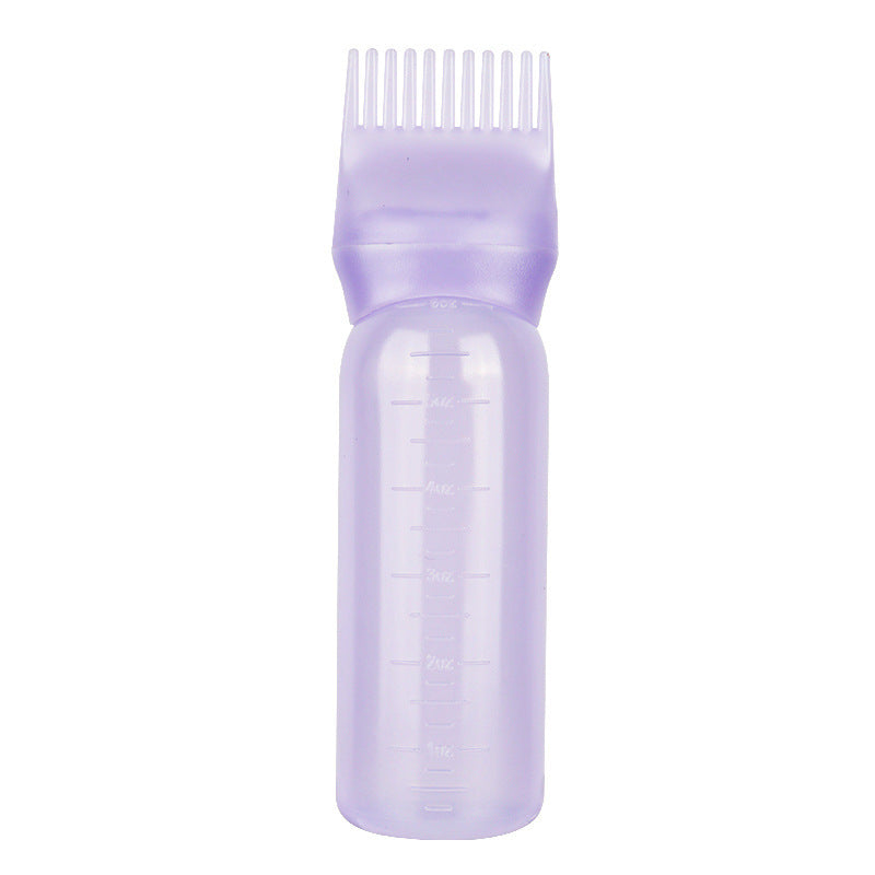 Shampoo Bottle And Hairdressing Use Drip Electric Hair Water To Clean And Flush Water