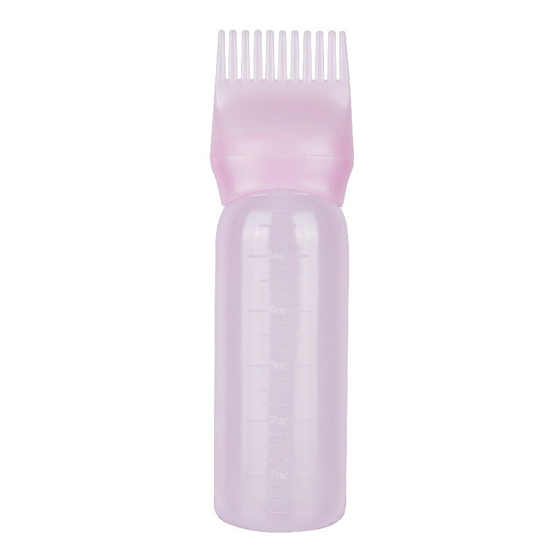 Shampoo Bottle And Hairdressing Use Drip Electric Hair Water To Clean And Flush Water