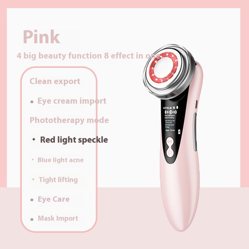 Household Color Light Beauty Instrument Micro-current Facial Massage Cleaning