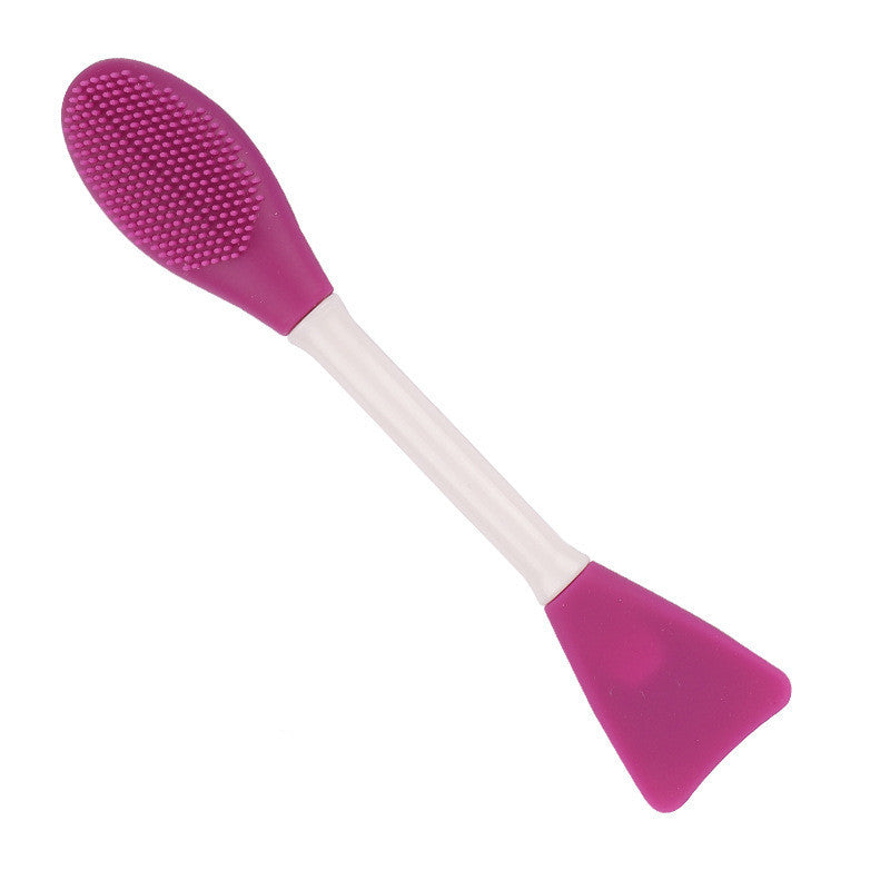 Double-ended Silicone Mask Brush Face Makeup And Toning Stick