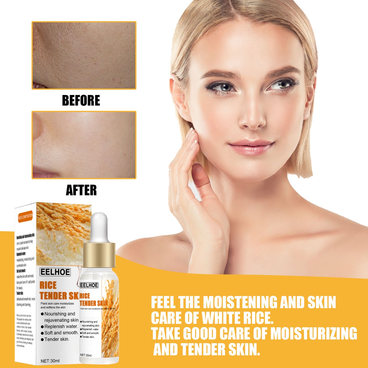 Rice Moisturizing And Brightening Skin Original Liquid Skin