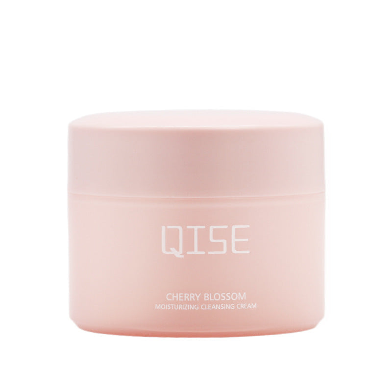 Gentle Oil Control Cleansing Cream with Cherry Blossom and Plant Extracts for a Refreshing Feel.