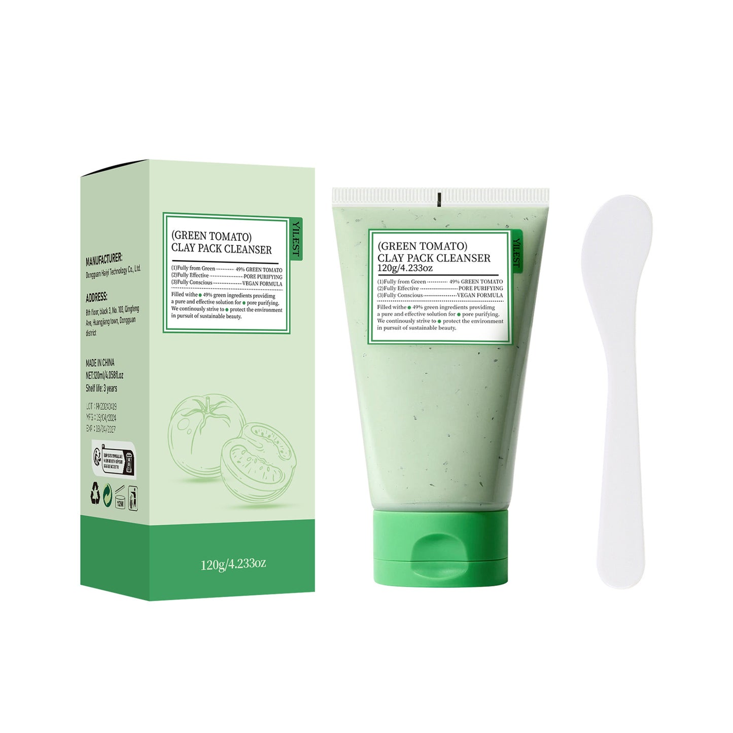 120g Gentle Cleansing Mask Pore Acne Cleanser