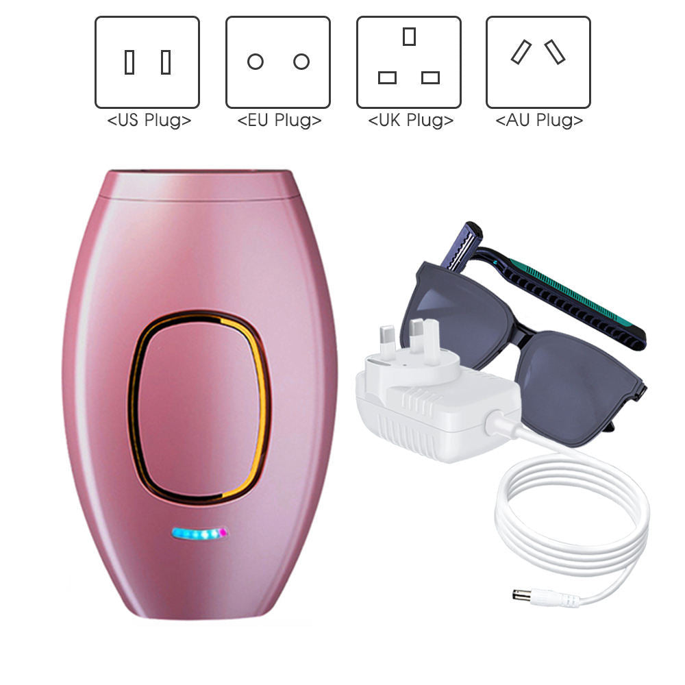 Hair Removal Instrument Mini Portable Face Leg Back Bikini Hair Removal Machine From Home Painless Permanent