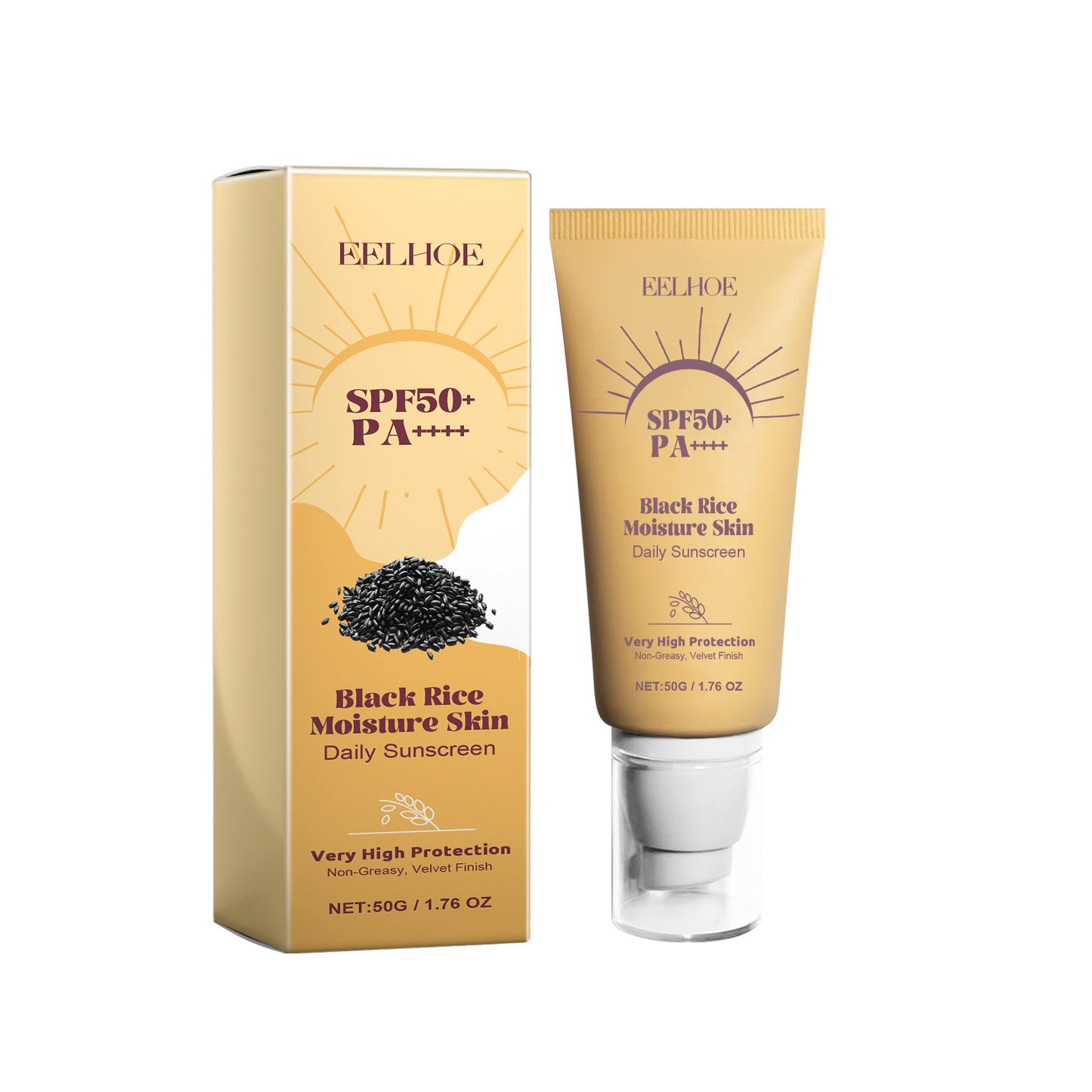 Black Rice Moisturizing Protective Cream UV Isolation