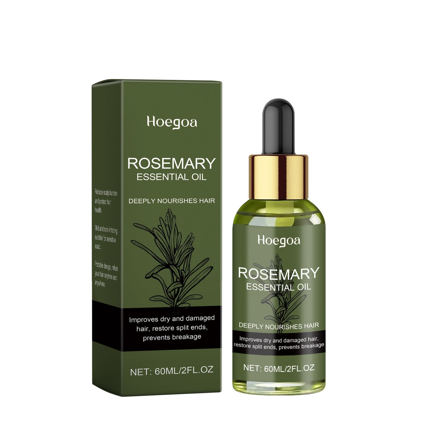 Rosemary Hair Care Oil Nourishes Moisturizing Repair